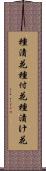 種漬花 Scroll
