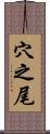 穴之尾 Scroll