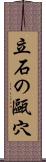立石の甌穴 Scroll