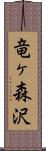 竜ヶ森沢 Scroll