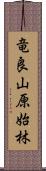 竜良山原始林 Scroll
