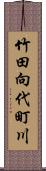 竹田向代町川 Scroll