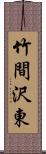 竹間沢東 Scroll