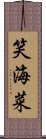 笑海菜 Scroll