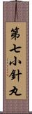 第七小針丸 Scroll