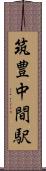 筑豊中間駅 Scroll