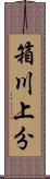 箱川上分 Scroll