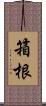 箱根 Scroll