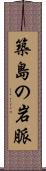 築島の岩脈 Scroll