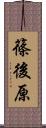 篠後原 Scroll