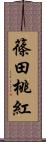 篠田桃紅 Scroll