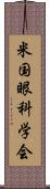 米国眼科学会 Scroll