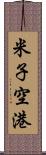 米子空港 Scroll