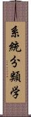 系統分類学 Scroll