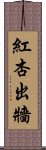 紅杏出牆 Scroll