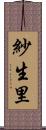 紗生里 Scroll