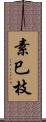 素巳枝 Scroll