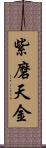 紫磨天金 Scroll