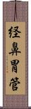 経鼻胃管 Scroll