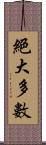 絕大多數 Scroll