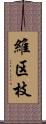 維区枝 Scroll