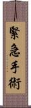 緊急手術 Scroll