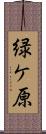緑ケ原 Scroll