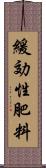 緩効性肥料 Scroll
