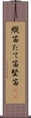 縦笛 Scroll