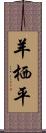 羊栖平 Scroll