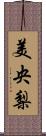 美央梨 Scroll