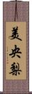 美央梨 Scroll