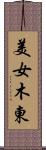 美女木東 Scroll