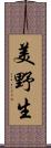美野生 Scroll