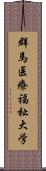 群馬医療福祉大学 Scroll