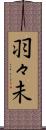 羽々未 Scroll