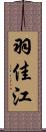 羽佳江 Scroll