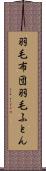 羽毛布団 Scroll