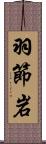 羽節岩 Scroll