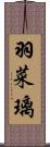 羽菜璃 Scroll