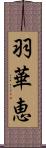羽華恵 Scroll