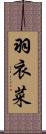 羽衣菜 Scroll