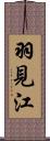 羽見江 Scroll