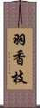 羽香枝 Scroll