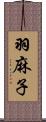 羽麻子 Scroll