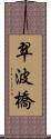 翠波橋 Scroll