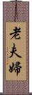 老夫婦 Scroll