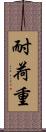 耐荷重 Scroll