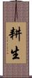 耕生 Scroll