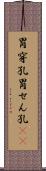 胃穿孔 Scroll